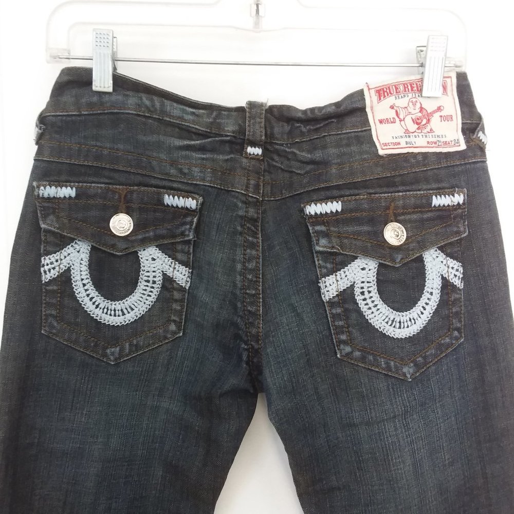 True Religion Billy jeans low rise 29x34